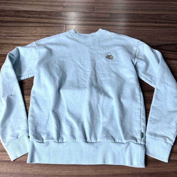 GOLF WANG Frog Crewneck Sweatshirt XS distressed Light Blue Men's xs - Picture 1 of 8